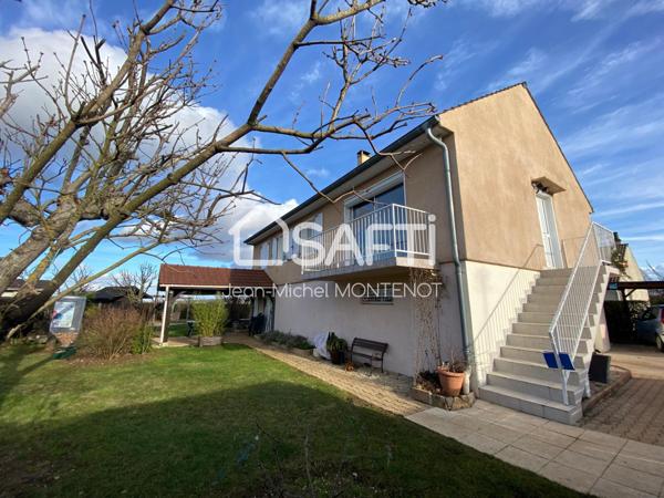 EXCLUSIVITE A MONTAGNY-LES-BEAUNE. Maison 112 m² hab 4 ch. Jardin 746 m².