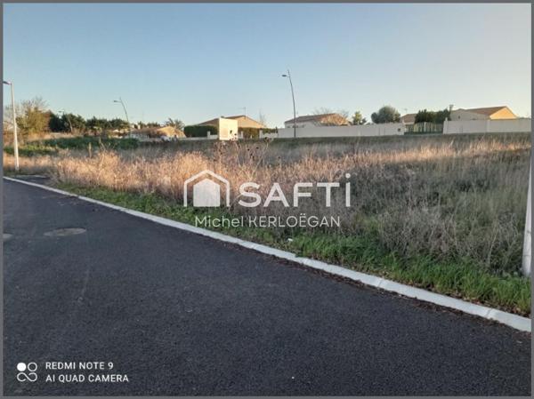 TERRAIN VIABILISÉ 538 M²