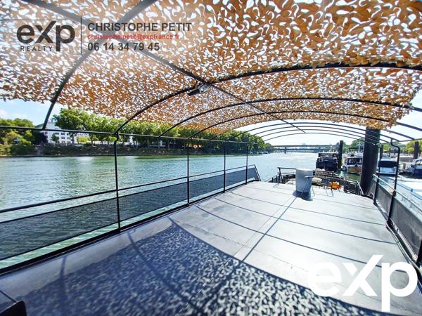 Péniche 180 m² + Terrasse 90 m², Asnières-sur-Seine 92600