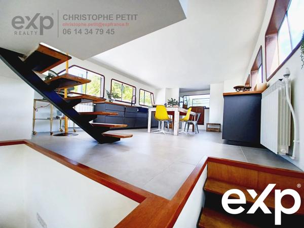 Péniche 180 m² + Terrasse 90 m², Asnières-sur-Seine 92600