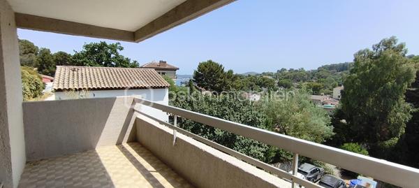 Dans le très recherché quartier de Balaguier, découvrez ce bel appartement traversant, situé au sein d'une résidence sécurisée, offrant un cadre de vie paisible à seulement quelques minutes de la corniche de Tamaris.

Vous serez immédiatement séduit par son séjour avec cuisine ouverte de près de 30 m², baigné de lumière grâce à son exposition. Cet espace de vie s'ouvre sur une agréable terrasse de 11 m² exposée plein sud, idéale pour profiter des beaux jours, avec une vue dégagée et un agréable aperçu sur la mer.

L'appartement bénéficie d'un environnement parfaitement au calme, tout en restant proche de toutes les commodités. Les commerces de proximité sont accessibles à pied, une école primaire se trouve à quelques pas de la résidence, et la corniche de Tamaris ainsi que le bord de mer sont rapidement accessibles pour vos promenades ou vos activités de loisirs.

Côté pratique, vous profiterez également d'une place de stationnement privative et sécurisée, un véritable atout dans ce secteur recherché.

Les atouts du bien :

T3 traversant de 66 m²
Résidence sécurisée
Séjour avec cuisine ouverte de près de 30 m²
Terrasse plein sud de 11 m²
Vue dégagée avec aperçu mer
Environnement très calme
Place de parking sécurisée
Commerces et école accessibles à pied
Corniche de Tamaris et littoral à quelques minutes

Un appartement idéal pour une résidence principale, un pied-à-terre ou un investissement patrimonial, dans l'un des quartiers les plus appréciés de La Seyne-sur-Mer.