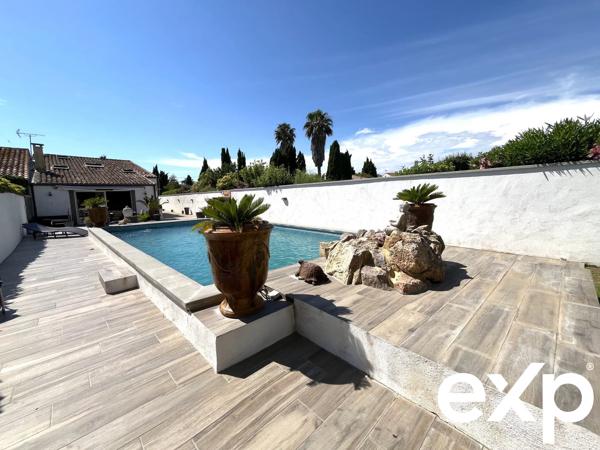 VIAS - HERAULT - 3 CHAMBRES - PISCINE - DEPENDANCES - GARAGE - CALME -