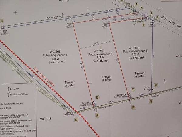 La Salvetat-Belmontet (82230) Vente terrain à bâtir