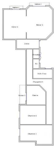 Appartement T4 à vendre  4 pièces - 95,87 m2 BOULOGNE BILLANCOURT - 92