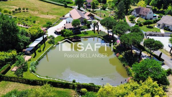 Magnifique propriété de prestige, une maison de 5 pièces de 168 m² nichée sur un vaste terrain de 4210 m².