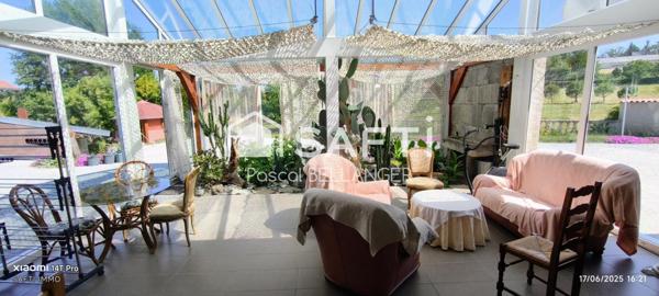 Magnifique propriété de prestige, une maison de 5 pièces de 168 m² nichée sur un vaste terrain de 4210 m².