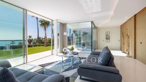 Cannes Californie vue mer rare villa contemporaine neuve
