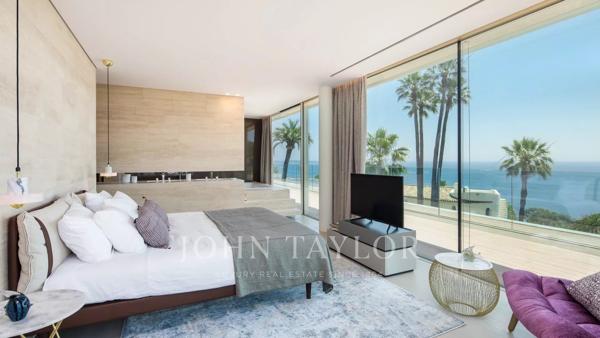 Cannes Californie vue mer rare villa contemporaine neuve
