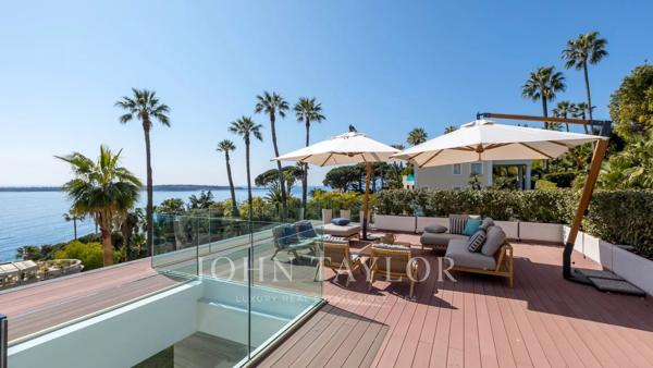 Cannes Californie vue mer rare villa contemporaine neuve
