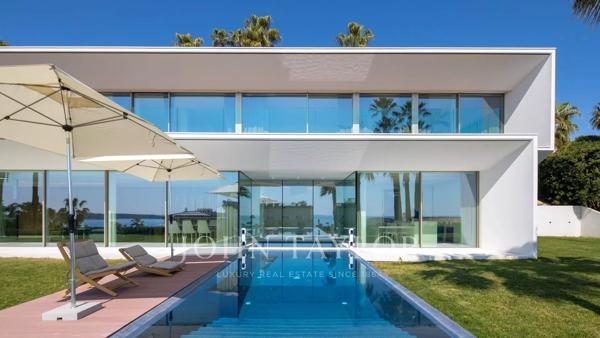 Cannes Californie vue mer rare villa contemporaine neuve