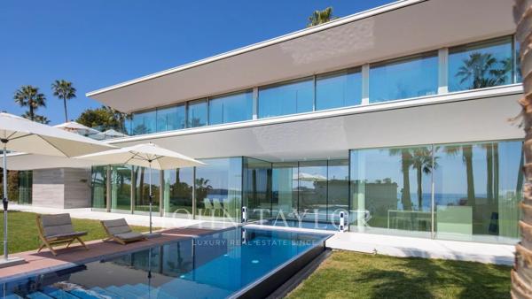 Cannes Californie vue mer rare villa contemporaine neuve