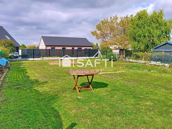 Plain pied beau potentiel jardin et garage