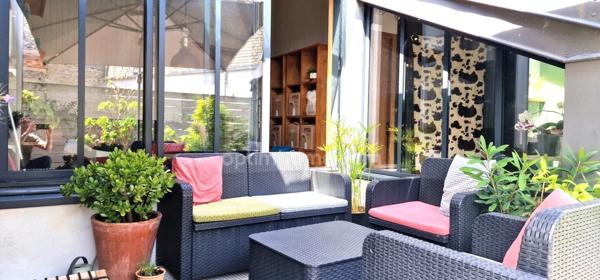 A vendre-Bretagne-Finistère Sud-Douarnenez centre- Maison-terrasse- 9 pièces