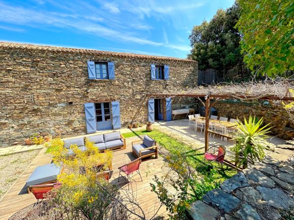 OLETTA – Propriété d’exception en pierre avec piscine et vaste terrain paysager