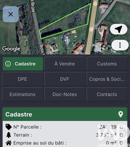 Terrain à vendre 3 730 m² Saint-Pourçain-sur-Sioule