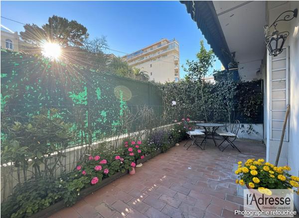 Appartement Antibes 3 pièces Rez de jardin