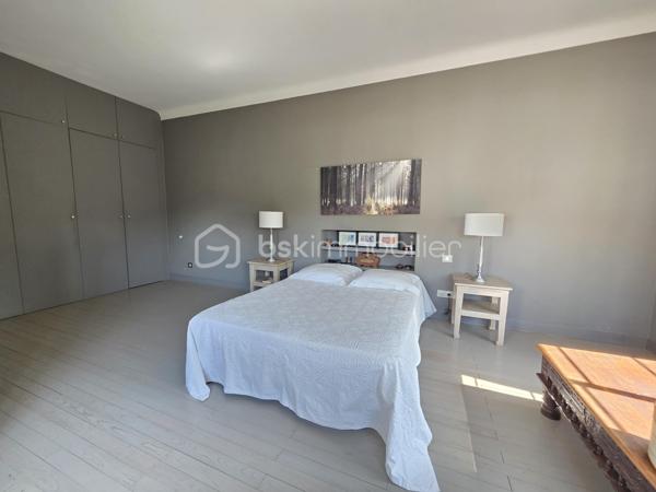 AGEN – Maison de caractère rénovée avec jardin, terrasse, balcon,5 chambres.

À Agen, découvrez cette élégante maison de ville entièrement rénovée, offrant un cadre de vie à la fois chaleureux, fonctionnel et empreint de caractère.

Édifiée sur une parcelle de 278 m², cette maison développe ses espaces sur trois niveaux et bénéficie d’une rénovation réalisée avec goût, à partir de matériaux et de prestations de qualité. 
Aucun travaux n’est à prévoir : vous n’avez plus qu’à poser vos valises.

Dès l’entrée, vous serez séduit par une belle pièce à vivre, lumineuse et conviviale, prolongée par un bureau  pouvant faire office de chambre ainsi qu’une cuisine BIASOTTO semi-ouverte, offrant une circulation agréable entre les différents espaces.
Une buanderie et un WC indépendant avec lave-mains viennent également parfaire l’organisation de la maison.

L’ensemble s’ouvre sur une terrasse et un jardin orientés sud ouest, véritable prolongements de la maison et particulièrement appréciables.

Le premier étage accueille l’espace nuit avec un dégagement desservant une  suite parentale spacieuse, composée d’une chambre, un dressing, une salle d’eau et un WC indépendant. 
2 autres chambres ainsi qu’une salle de bains avec WC  + un espace placards complètent ce niveau.

Au dernier étage, les combles aménagés offrent un espace supplémentaire particulièrement polyvalent : bureau, chambre d’appoint, espace télétravail, salle de jeux ou espace détente, à chacun de lui donner sa fonction.

La maison séduit également par ses menuiseries en aluminium, originales et soigneusement choisies, qui apportent une véritable signature architecturale au bien tout en participant à son charme et à sa luminosité.

Les atouts :
- Maison entièrement rénovée avec goût
- Matériaux et prestations de qualité
- Aucun travaux à prévoir
- 3 niveaux 
- 1 suite parentale avec s d'eau,dressing, wc indépendant, 
- 1 chambre d'appoint dans les combles aménagés
- 2 chambres avec s de bain attenante
- Bureau ou 5 ème chambre en RDC
- Cuisine semi-ouverte
- Terrasse et jardin
- Menuiseries aluminium sur mesure, au design original pour un apport de lumière optimal
-volets motorisés solaires sur les velux
- Chauffage et eau chaude au gaz de ville 
+ convecteur electrique inertie sèche ds les combles.
- Assainissement collectif : tout-à-l’égout
- Parcelle de 278 m²
- Portail motorisé avec visiophone
-Climatisation possible grâce à 2 fourreaux en attente.
-Fibre présente
-Arrosage automatique 

TAXE FONCIERE 1822 €
Une maison rare sur Agen, qui conjugue le charme d’une maison de caractère, la qualité d’une rénovation soignée et le confort d’un extérieur.