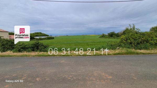 TERRAIN CONSTRUCTIBLE  1621 M2 NON VIABILISE