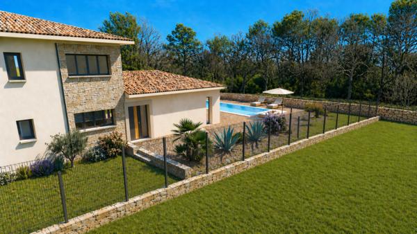 Valbonne (06560) PEYNIBLOU / VAL MARTIN - Terrain constructible de 1400m^2