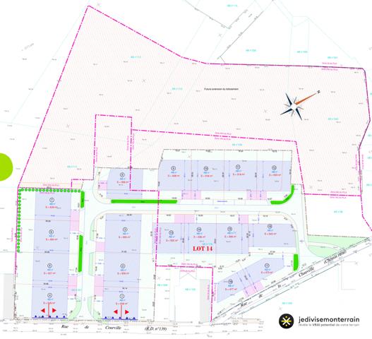 Saint-Arnoult-des-Bois (28190) A Vendre Terrain constructible de 536m2 - Viabilisé – SAINT-ARNOULT-DES-BOIS (28)