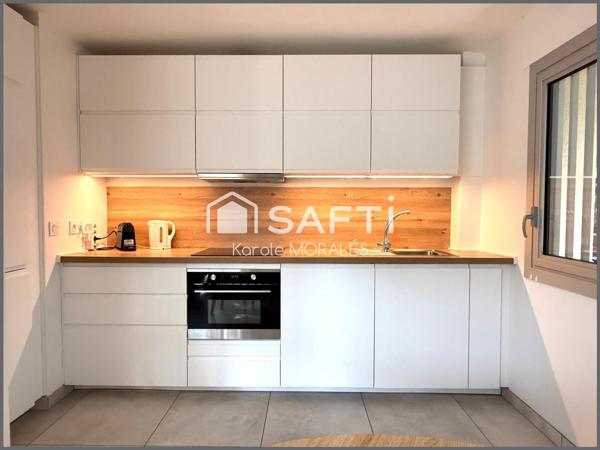 CANET EN ROUSSILLON ,T3 EN REZ-DE-JARDIN, 50 m DE LA PLAGE