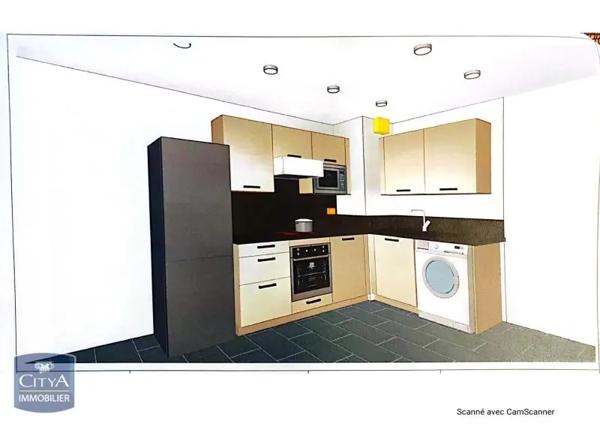 Appartement à louer 2 pièces 40.4m²