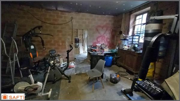 Maison 120m2, 4 chambres, dépendances , jardin