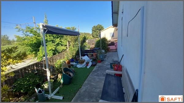 Maison 120m2, 4 chambres, dépendances , jardin