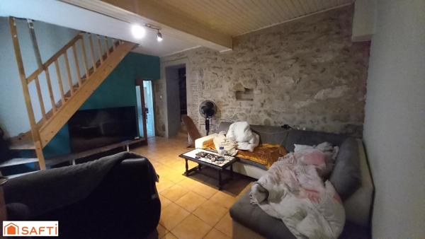 Maison 120m2, 4 chambres, dépendances , jardin