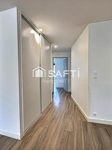 À 20 min de Genève en tram – Appartement 120 m² entièrement rénové au cœur d’Annemasse