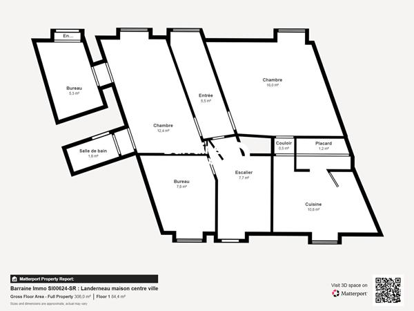 Vente maison à Landerneau, 13 pièces 208m²