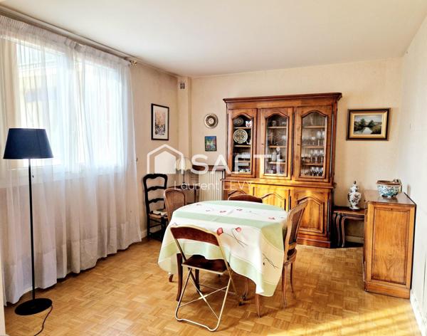 4 pièces, 2 chambres (3ème poss.), cave, ascenseur