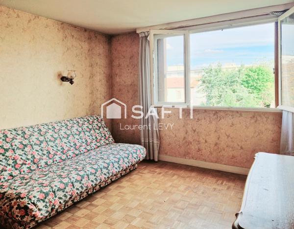 4 pièces, 2 chambres (3ème poss.), cave, ascenseur