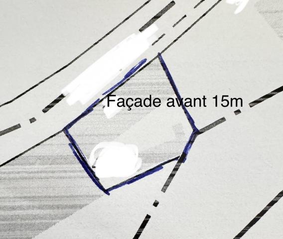 Terrain à batir en centre ville