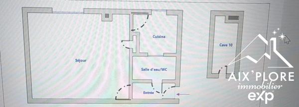 Chambéry centre – Idéal résidence principale, profession libérale ou investissement locatif – Calme et verdure, à deux pas du Parc de Buisson Rond