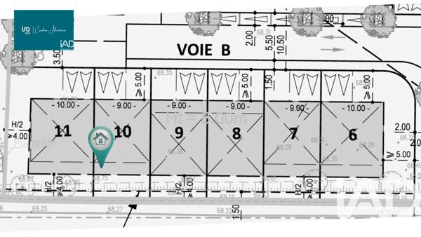 Terrain à vendre 189 m² Pézilla-la-Rivière