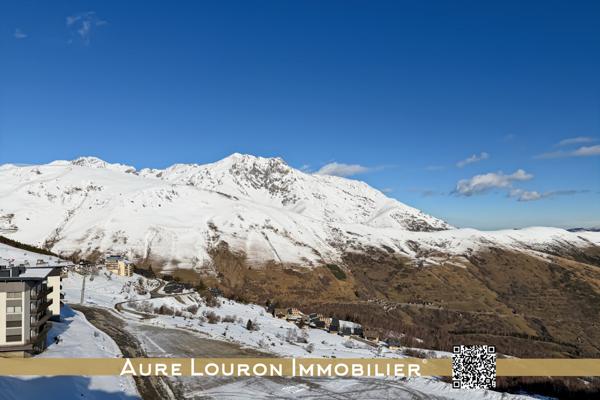 Saint-Lary-Soulan (65170) STUDIO CABINE 24M² AVEC BALCON AU PIED DES PISTES DE SAINT-LARY (PLA D'ADET)