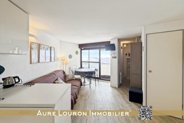 Saint-Lary-Soulan (65170) STUDIO CABINE 24M² AVEC BALCON AU PIED DES PISTES DE SAINT-LARY (PLA D'ADET)