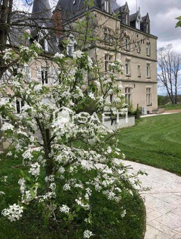 Château rénové du XV et XIXe siècle
