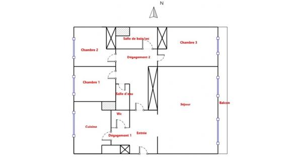 Au cœur de PARIS, à deux pas du Jardin du Luxembourg, Appartement T4 à VENDRE