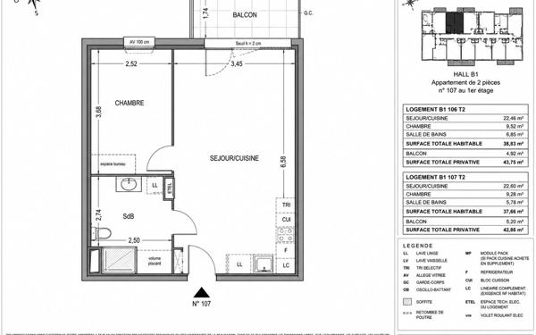 Appartement à vendre