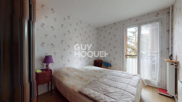 4 pièces traversant avec parking et cave