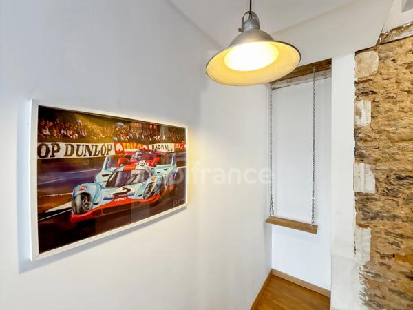 Dpt Sarthe (72), à vendre MONCE EN BELIN maison de ville rénovée 4 chambres