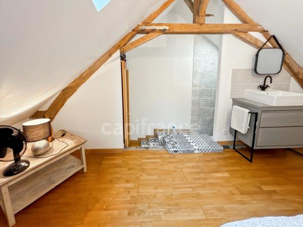 Dpt Sarthe (72), à vendre MONCE EN BELIN maison de ville rénovée 4 chambres