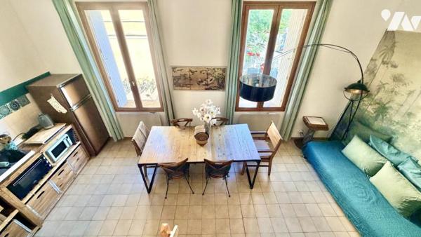Appartement T4 - centre Sète, 1er étage, 60m² -  Centre historique, secteur médiathèque et Halles