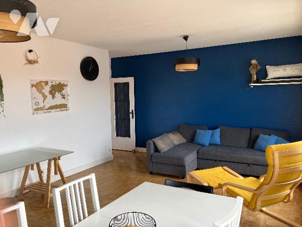 T4 traversant proche Rond-Point de Vannes – 93,67 m² – Terrasse, parking, cave