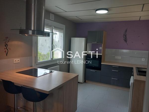 MAISON DE 80 M² SUR UN TERRAIN DE 568 M²