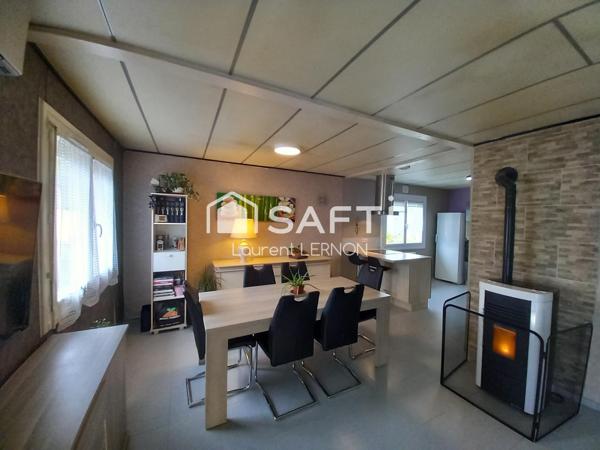 MAISON DE 80 M² SUR UN TERRAIN DE 568 M²