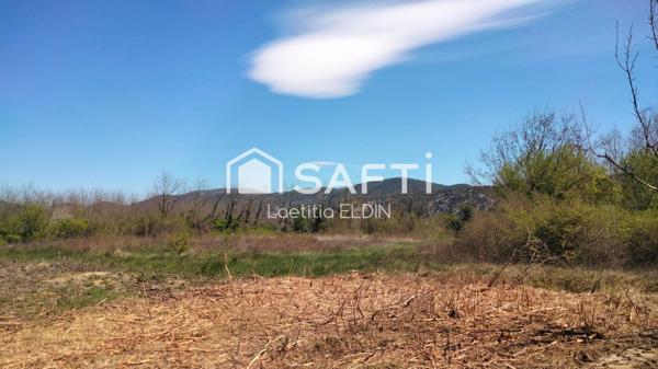 Rare ! Terrain plat constructible 1400 m² avec vue