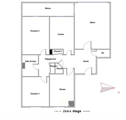 F4 de 92 m² avec terrasse, cave et stationnement sécurisé – Résidence Les Terrasses de St Pierre, rue Jean Bon Détails des diagnostics énergétiques